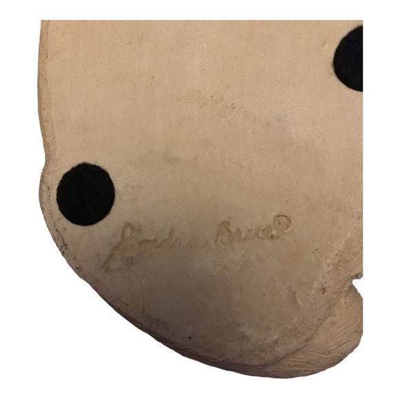 Vintage Signed Miniature Pug Figurine by Sandra Brue Sandicast - Collectible Dog - Picture 4 of 4